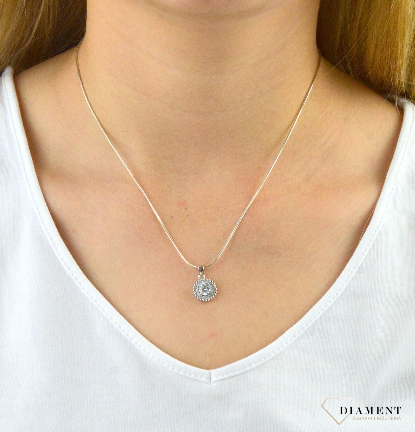 Łańcuszek srebrny Linka DIA-LAN-5871-925 0,9mm. Łańcuszek srebrny linka. Łańcuszek srebrny delikatny kobiecy. Łańcuszek srebrny idealny na prezent. Łańcuszek na każdą okazję (1).jpg